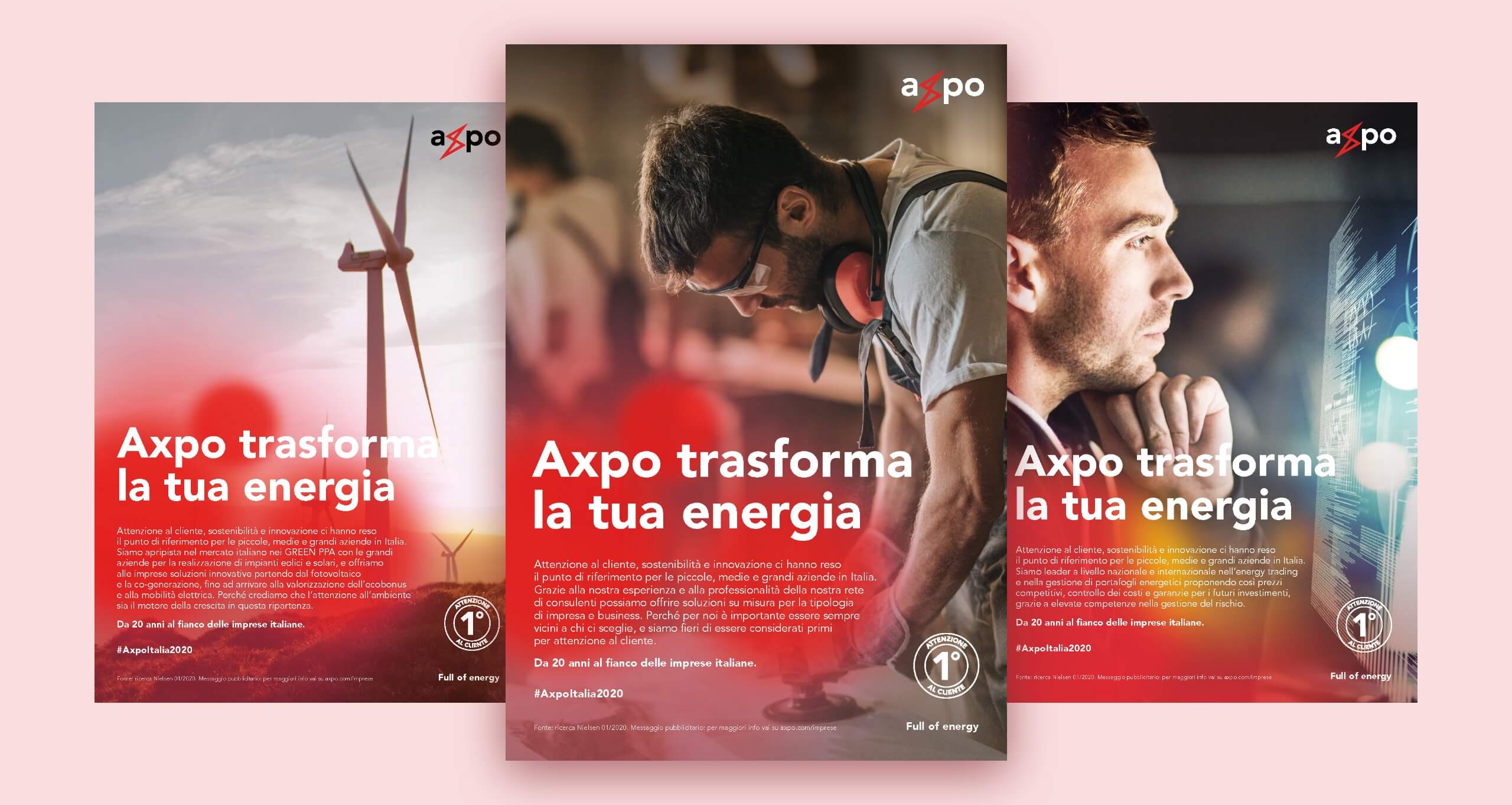AXPO Italia è ora on air con la nuova campagna multicanale <em>Trasforma la tua energia</em> a firma Melismelis