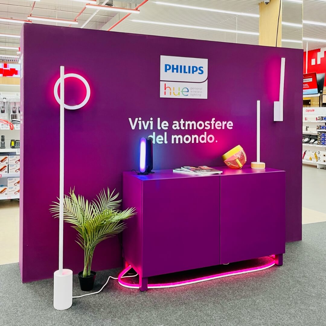 Melismelis accende l’atmosfera con la campagna drive to store per Philips Hue