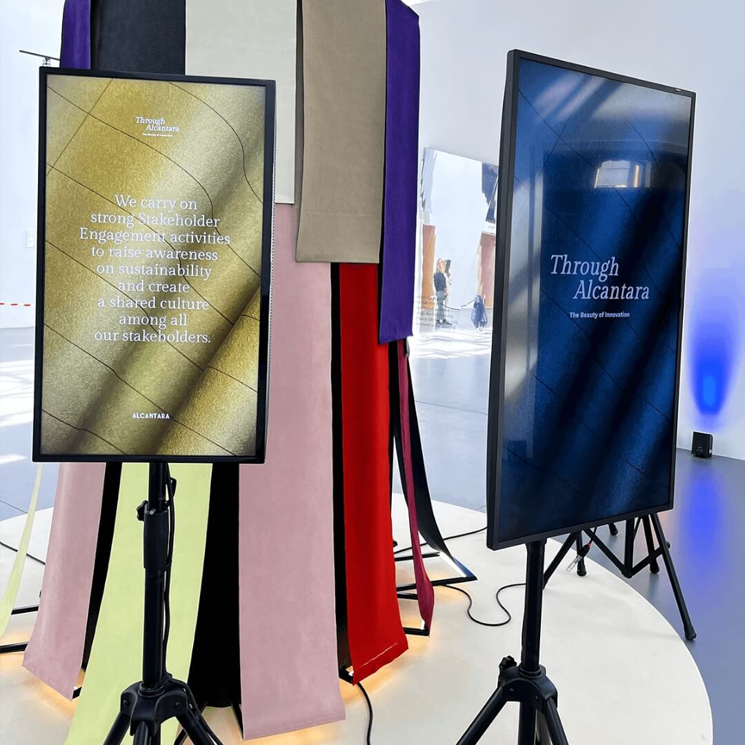 Alcantara partecipa alla Milano Design Week 2023 con un’installazione immersiva firmata Melismelis