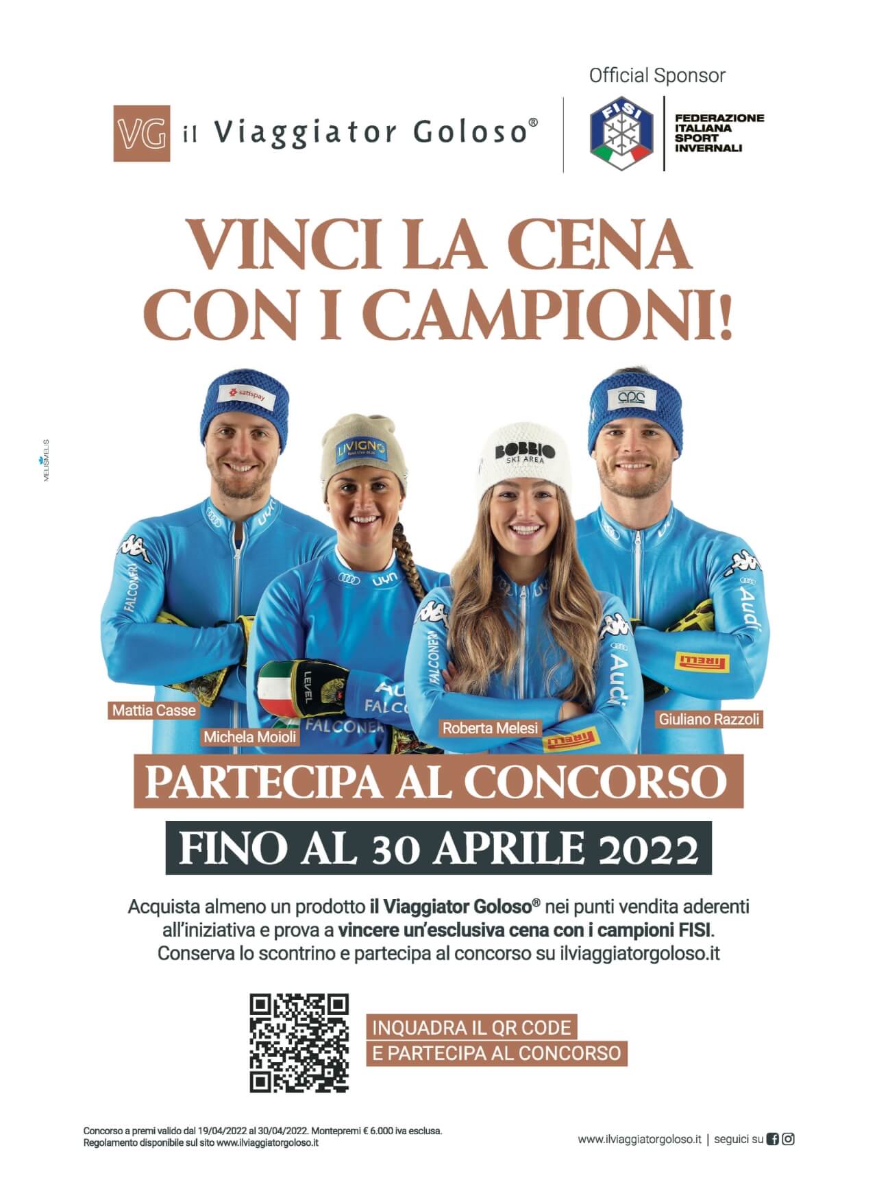 Aggiungi un campione a tavola. Anzi, quattro. - Una campagna sui quotidiani e una domination
