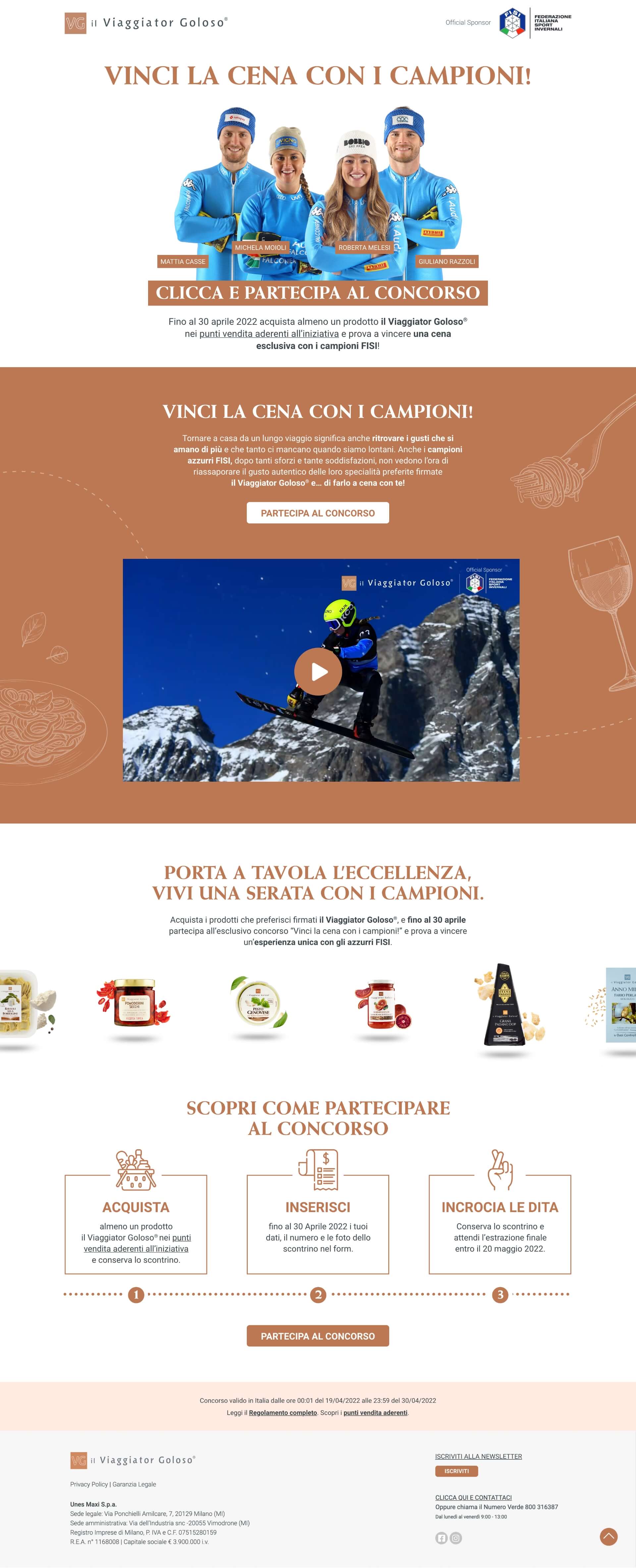 Aggiungi un campione a tavola. Anzi, quattro.