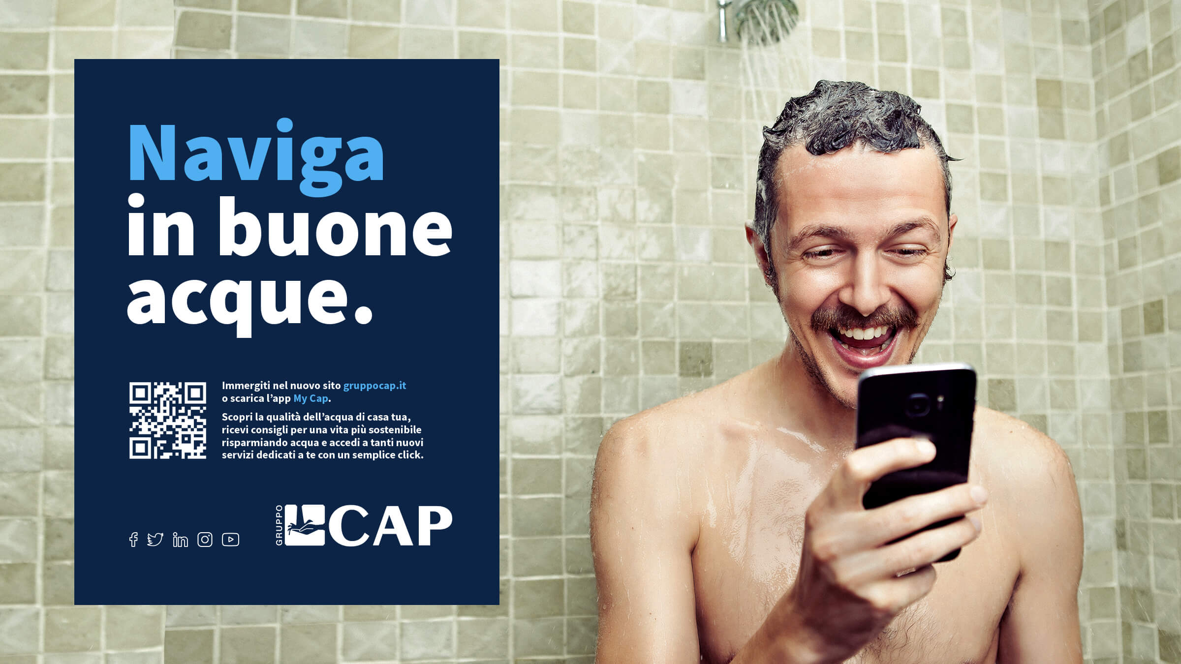 Con CAP si naviga in buone acque, anche sul sito - La sfida: comunicare l’innovazione digitale di Gruppo CAP