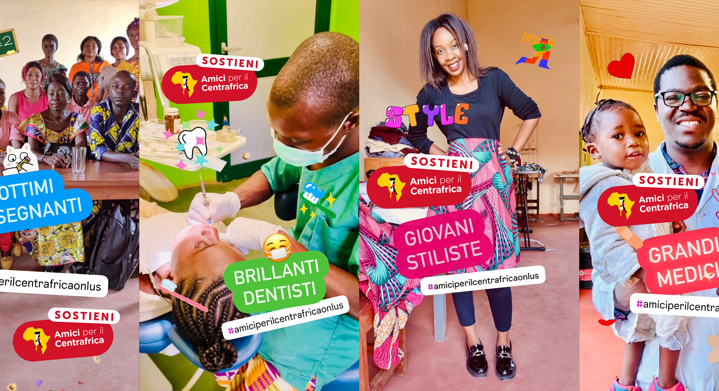 Melismelis firma la prima campagna di Amici per il Centrafrica: quando la creatività incontra la solidarietà
