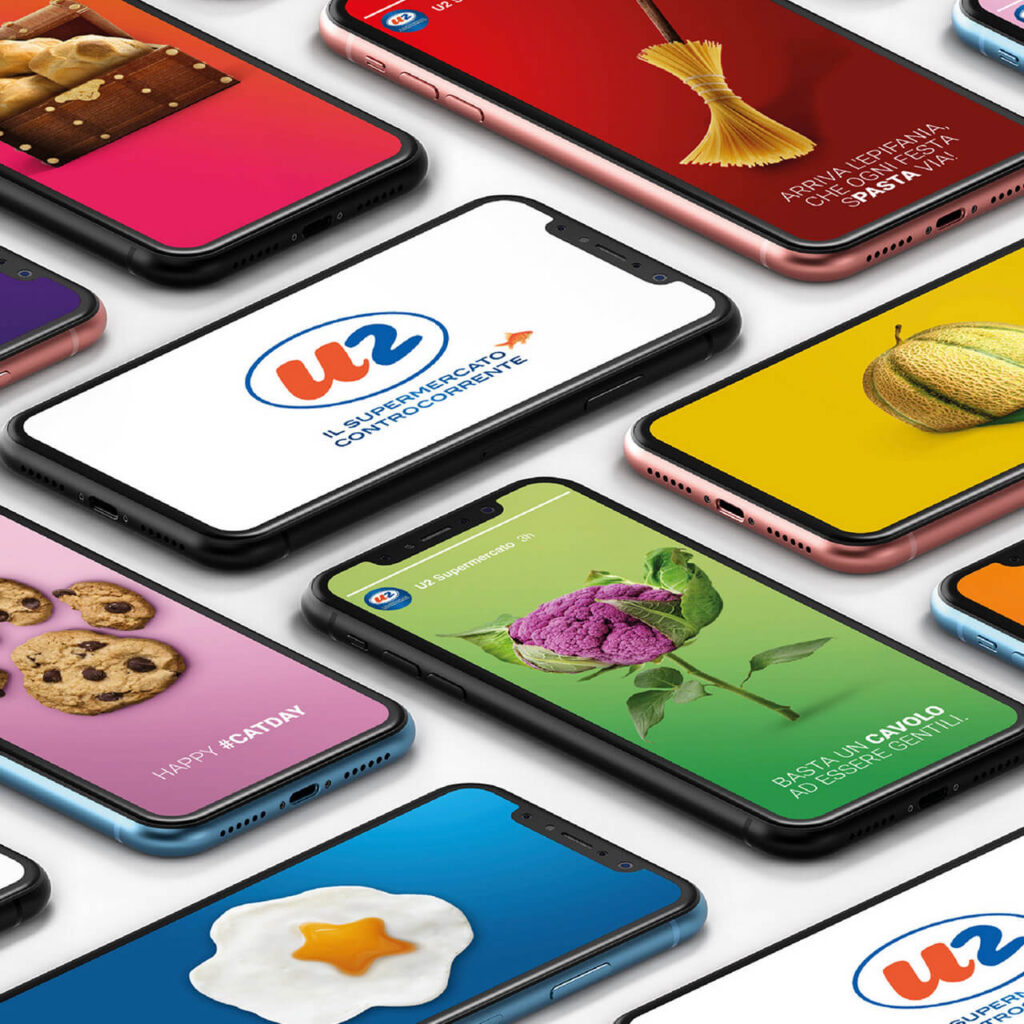 Il primo supermercato sui social