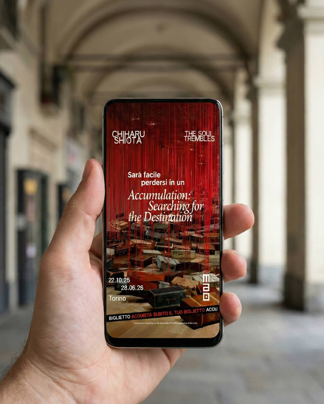 Un filo che lega arte e comunicazione - L’idea: una campagna che intreccia media e sensi