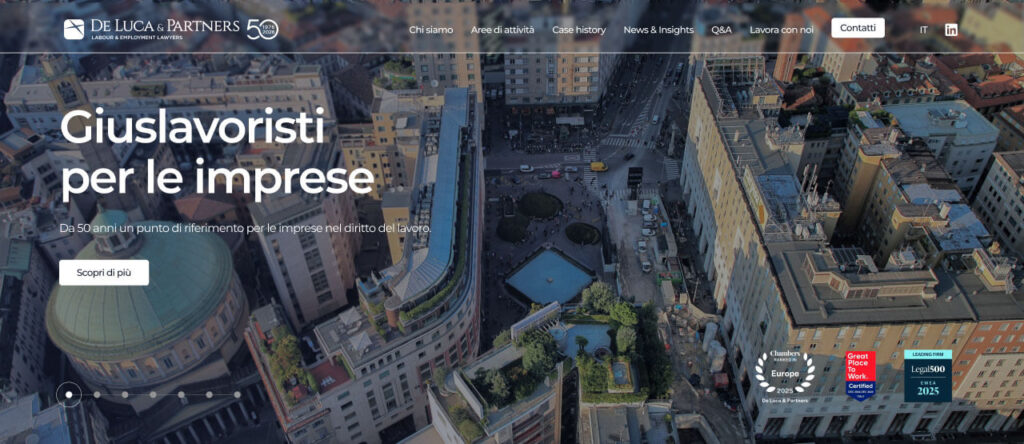 Lo studio di un nuovo sito web
