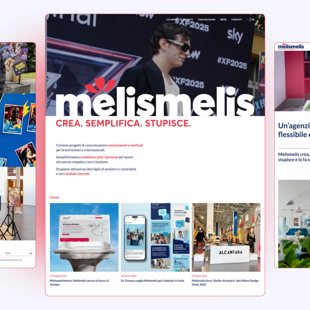 Melismelis rinnova il proprio sito: più dinamico, SEO oriented e centrato sulle persone