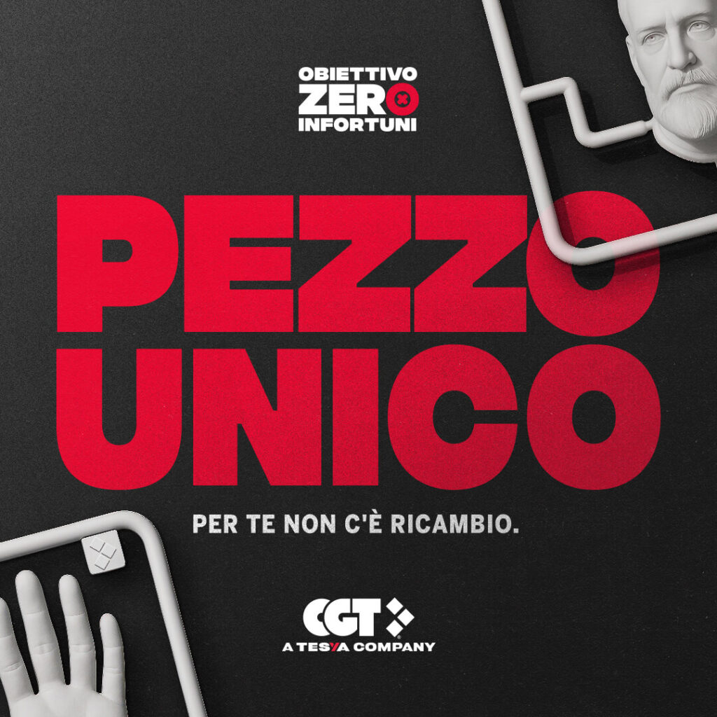 “Obiettivo Zero Infortuni”: il progetto di comunicazione interna sviluppato da Melismelis per CGT